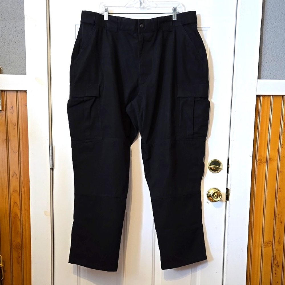 5.11 Tactical, Pants, Durable, Black, Multiple Pockets, 2XL, Wide Belt Loops